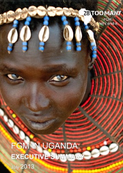 FGM in Uganda: Executive Summary (2013)